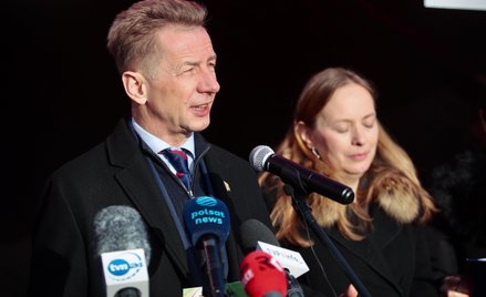 Poseł Rafał Kasprzyk oraz była minister funduszy i polityki regionalnej Katarzyna Pełczyńska-Nałęcz