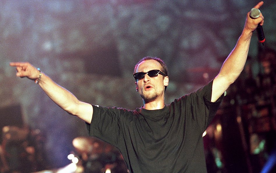 Paweł Kukiz w 1999 roku, w Opolu