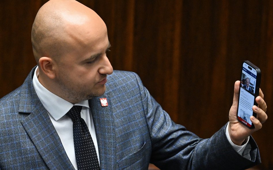 Poseł PiS Dariusz Matecki