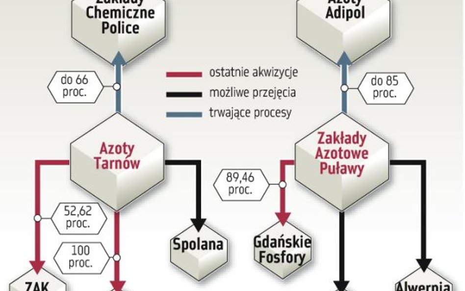 Powstają dwie grupy nawozowo-chemiczne