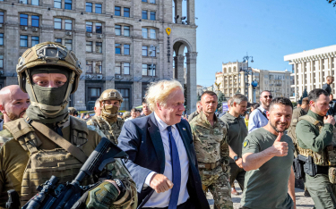 W Dniu Niepodległości Kijów odwiedził Boris Johnson