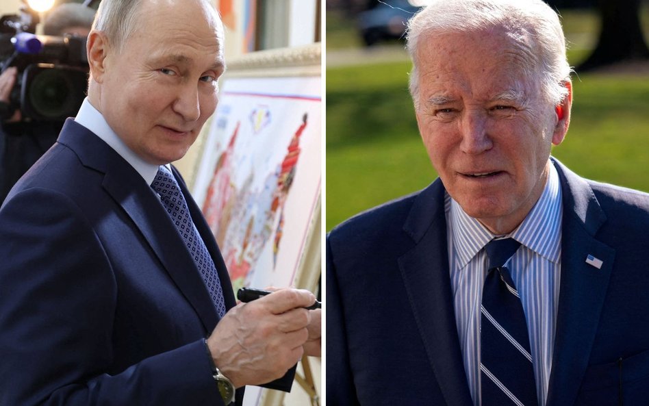 Władimir Putin i Joe Biden