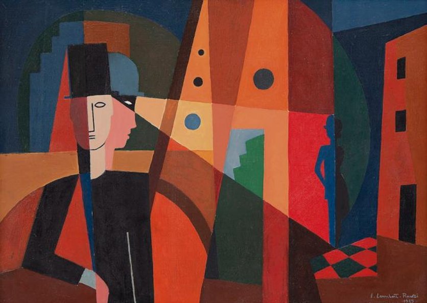 Obrazy Jeana Lambert-Ruckiego do niedawna nie były znane w Polsce.