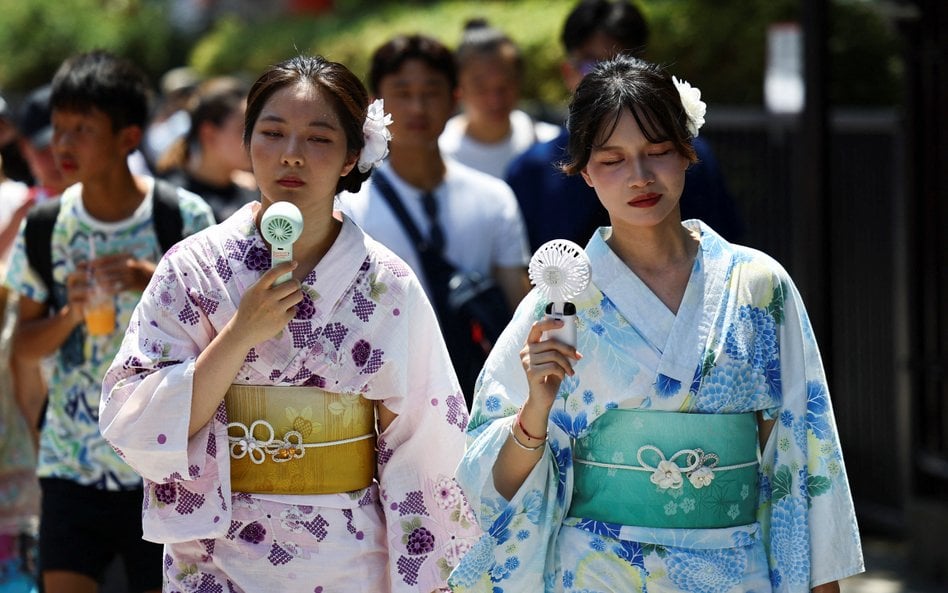 Japonia we wtorek odnotowała najwyższą w historii temperaturę – 41,8°C.