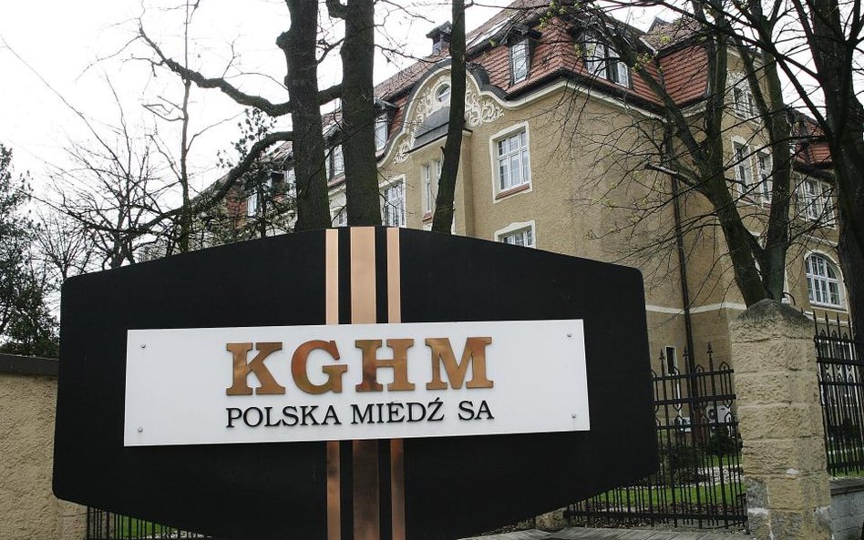 KGHM pracuje nad zmianą swojego logo