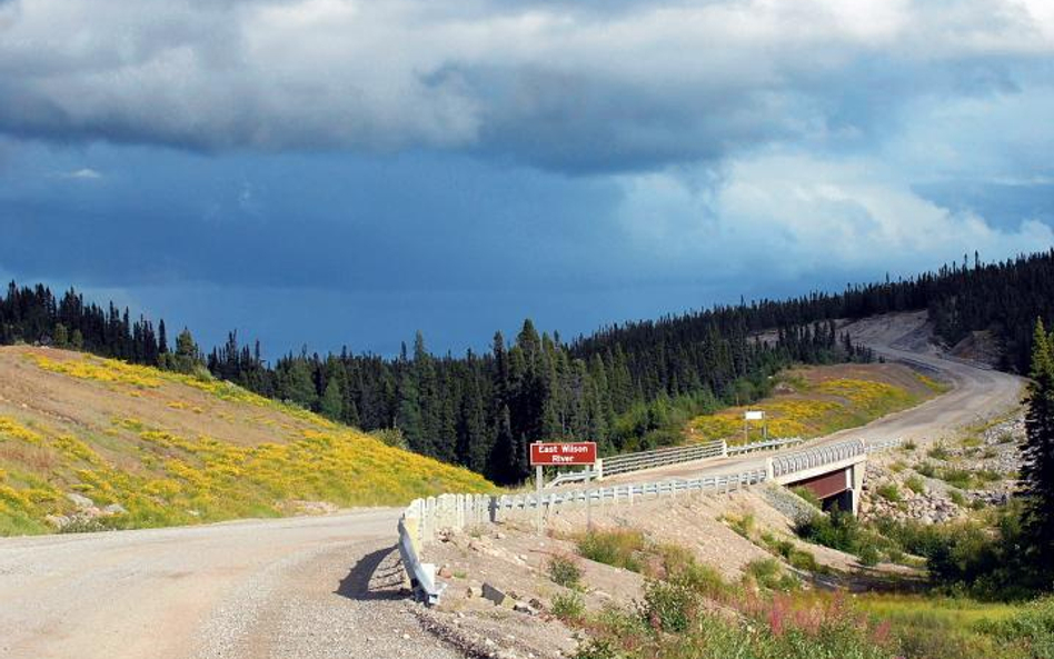 Trans Labrador Highway pomiędzy Muskrat Falls a Goose Bay