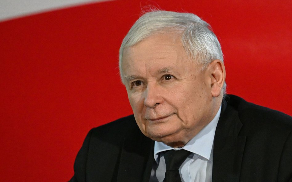Prezes PiS Jarosław Kaczyński