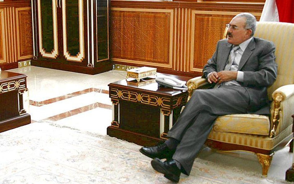 Prezydent Jemenu Ali Abdullah Saleh