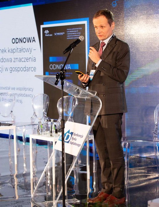 Maciej Bukowski, prezes WiseEuropa, mówił o znaczeniu polskiego rynku kapitałowego