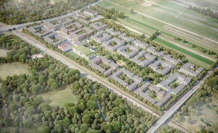 Nowe Jeziorki w Warszawie – na niemal 15-hektarowej działce przy ul. Karczunkowskiej przewidziano 2,
