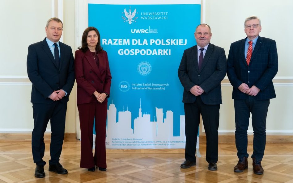 Współpraca Uniwersytetu Warszawskiego z Politechniką Warszawską umożliwia budowanie realnego efektu 