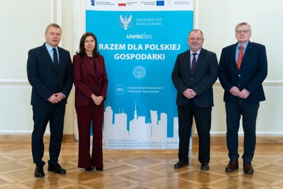 Współpraca Uniwersytetu Warszawskiego z Politechniką Warszawską umożliwia budowanie realnego efektu 