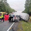 Ciało ofiary wypadku odkryto dopiero na policyjnym parkingu