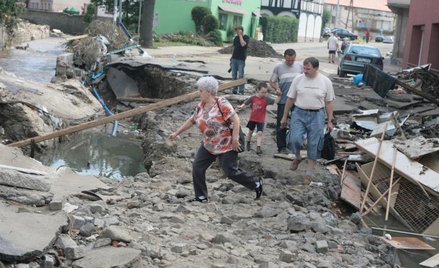 Bogatynia po powodzi