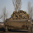 Ukrainian soldiers in Bagmud region