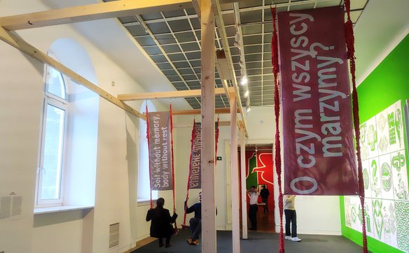 Marina Naprushkina „O czym wspólnie marzymy?”