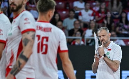 Trener reprezentacji Polski Nikola Grbic