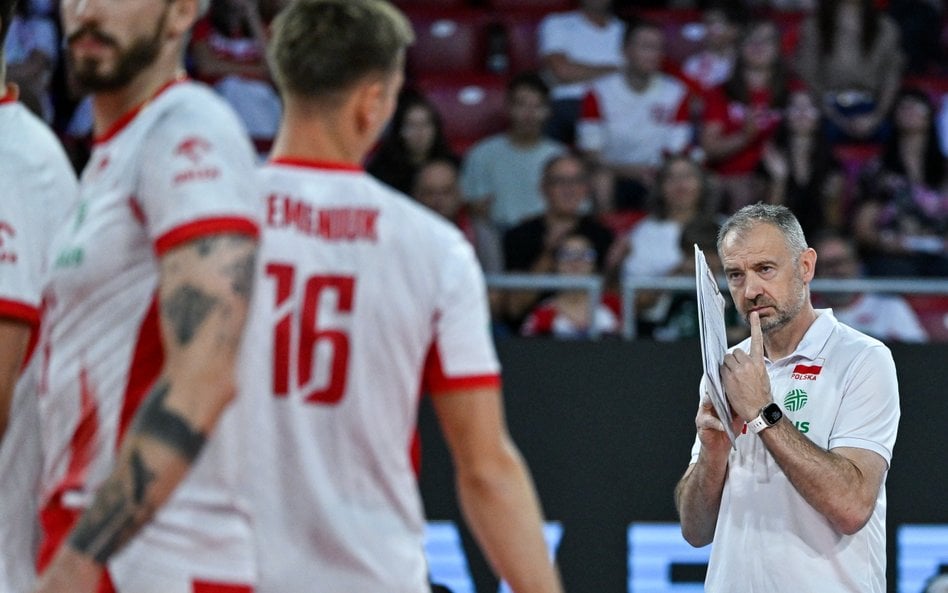 Trener reprezentacji Polski Nikola Grbic