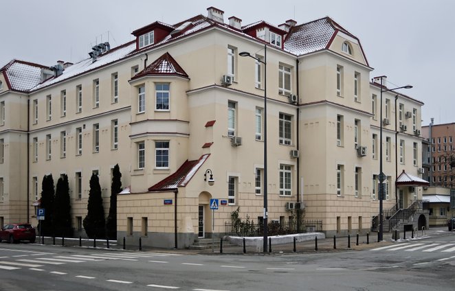Miasto dla cywilnych celów odzyskało budynek Szpitala św. Zofii - dopiero 15 maja 1956 roku. Na zdję