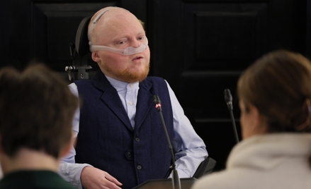 Wiceminister rodziny i pełnomocnik rządu ds. osób niepełnosprawnych Łukasz Krasoń