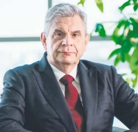 Jacek Oko, prezes Urzędu Komunikacji Elektronicznej, i Dominik Rozkrut, szef Głównego Urzędu Statyst