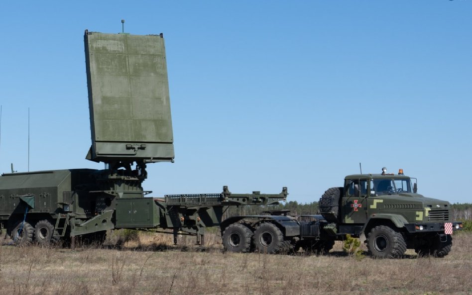 Ukraiński radar 1Ł220UK. Fot./Youtube
