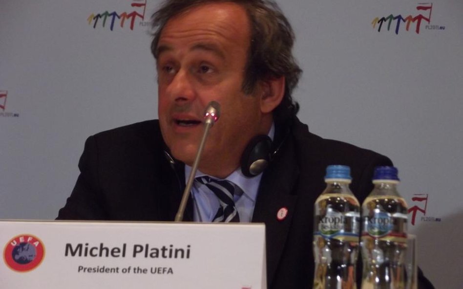 Michel Platini fot. Piotr Drabik