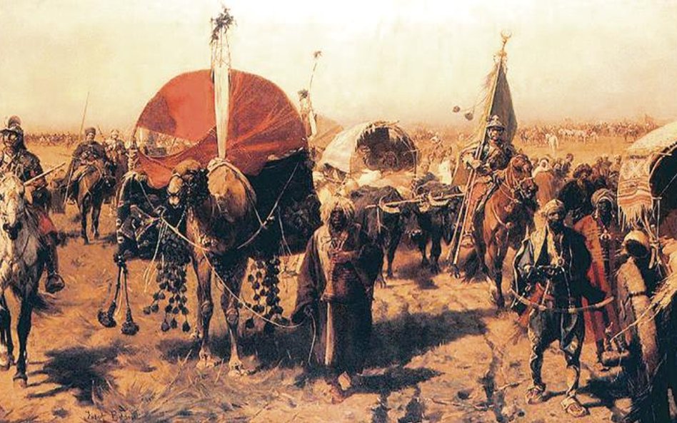 ?Józef Brandt, „Tabor. Powrót spod Wiednia” (1869 r.)