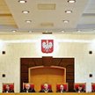 Na zdjęciu (od lewej) Stanisław Biernat, Zbigniew Cieślak, Maria Gintowt- -Jankowicz, Mirosław Grana