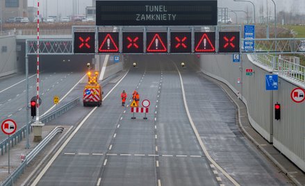 Spóźniony o rok tunel pod Ursynowem oddany w ostatniej chwili