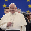 Papież Franciszek przemawia w Parlamencie Europejskim