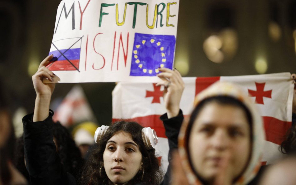 Demonstracja w Tbilisi