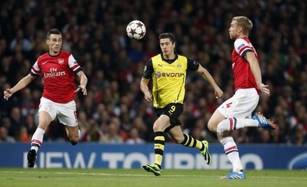 Robert Lewandowski strzelił siedem z ostatnich 10 goli Borussii w Lidze Mistrzów