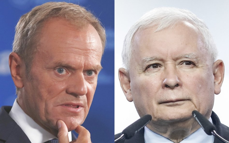 Donald Tusk i Jarosław Kaczyński nie zdecydowali jeszcze, kto będzie reprezentował ich partie w wybo