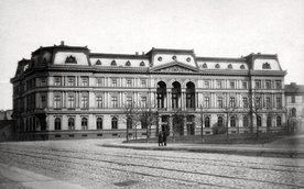 Dla warszawskich elit pałac był szczytem luksusu, zdjęcie z drugiej połowy XIX wieku