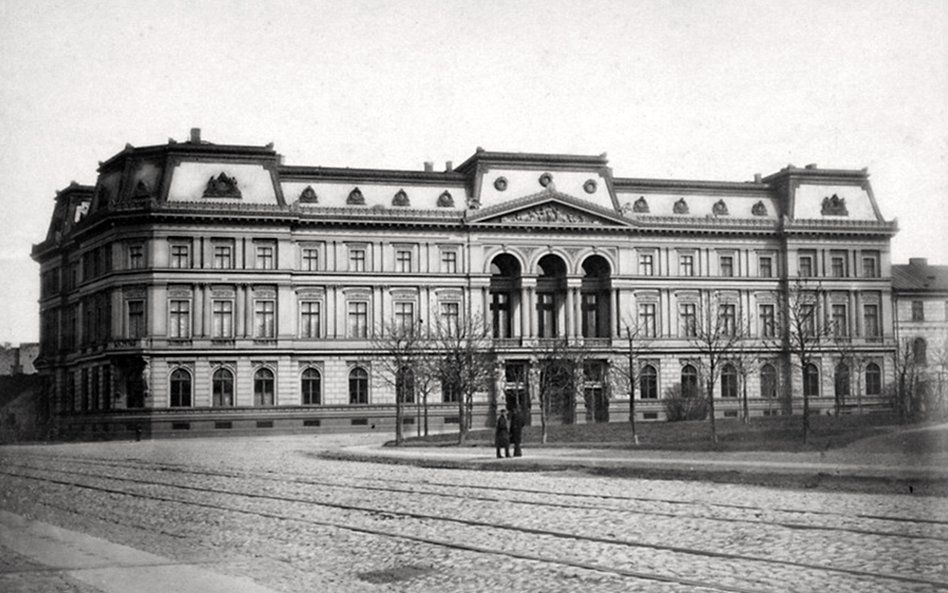 Dla warszawskich elit pałac był szczytem luksusu, zdjęcie z drugiej połowy XIX wieku