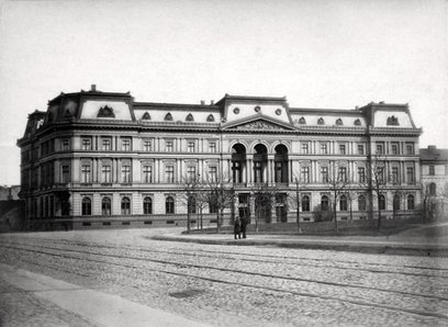 Dla warszawskich elit pałac był szczytem luksusu, zdjęcie z drugiej połowy XIX wieku