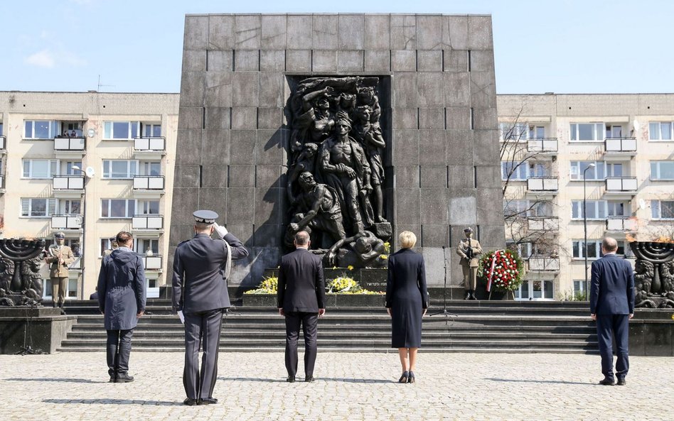 Prezydent Duda w rocznicę powstania w getcie: To byli nasi