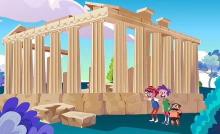 Grecy reklamują się dzieciom - przez animację do wyobraźni najmłodszych