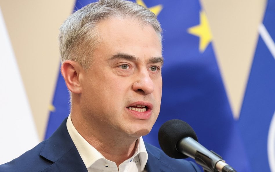 Minister cyfryzacji Krzysztof Gawkowski