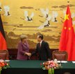 Premier Chin Wen Jiabao zabiega o względy Niemiec – najbardziej wpływowego kraju UE. Dlatego przy ka