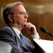 Eric Schmidt podczas przesłuchania przez senacką komisję