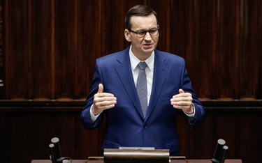 Premier Mateusz Morawiecki przestrzegał przed klinczem politycznym