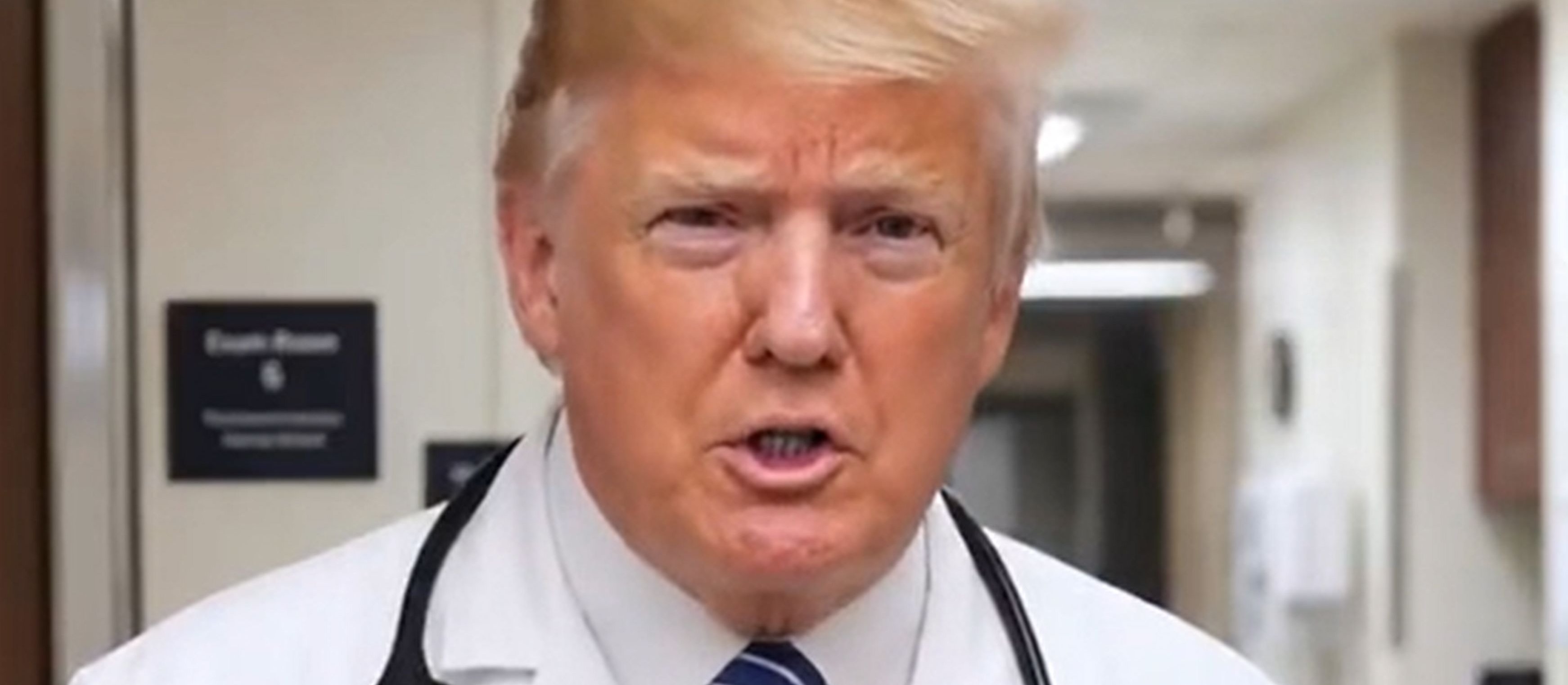Donald Trump wystąpił w roli doktora. Leczy Roberta De Niro modlitwą i colą