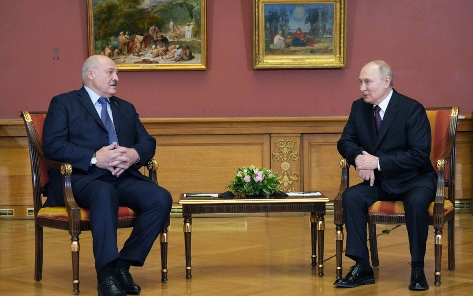 Aleksandr Łukaszenko i Władimir Putin