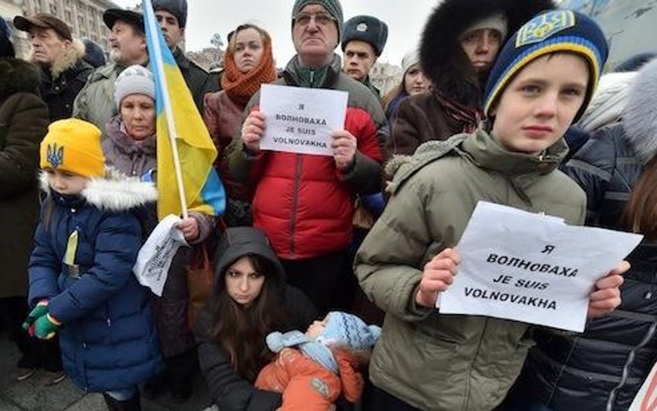 Protest w Kijowie po śmierci pasażerów autobusu