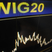 WIG 20 spadł o 0,44 proc.