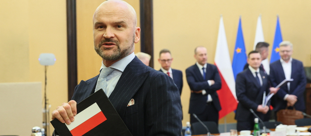 Pełnomocnik przedsiębiorców ds. deregulacji Rafał Brzoska po spotkaniu z przedstawicielami strony sp