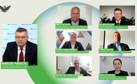Uczestnicy debaty o kondycji branży polskich producentów urządzeń grzewczych