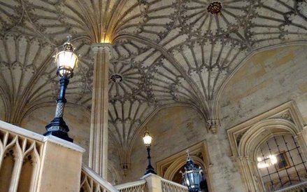 Klatka schodowa prowadząca do Great Hall